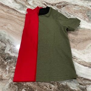 Set of two boys shirts